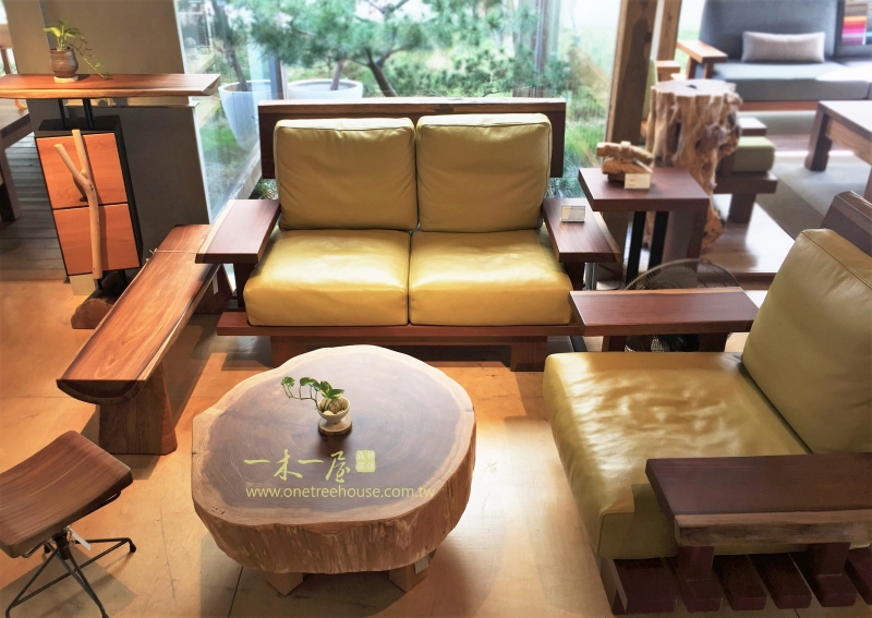 原木實木傢俱-非柚沙發