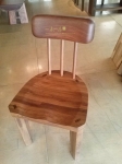 原木實木傢俱-柚木大頭椅