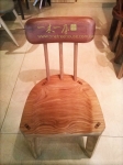原木實木傢俱-柚木大頭椅