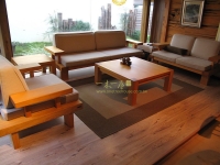 原木實木傢俱-越南檜木沙發
