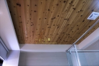 原木實木傢俱-原木天花板